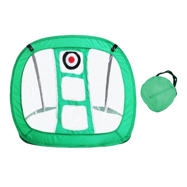 Red de práctica de golf Sharpla con bolsa de almacenamiento Verde