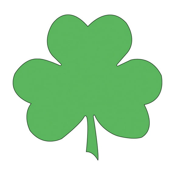 SHAPES ETC. Sticky Shape Notepad - Shamrock