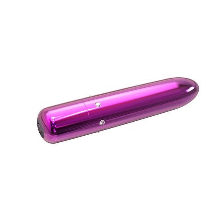 purple vibrating bullet walmart Soft Silicone Double-Heads Vibrator with Remote Control / Sex Toys for main image 0