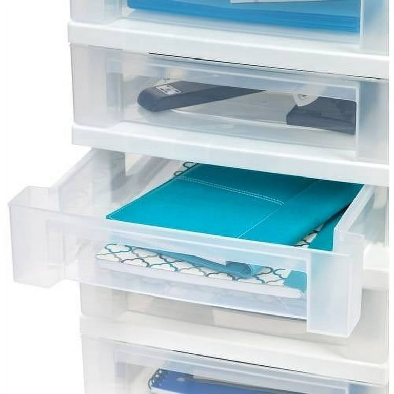 10-Drawer Smooth Rolling Casters Storage Bin Organizer Cart for Home and  Office - Bed Bath & Beyond - 30888815