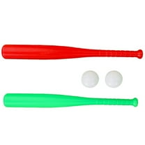 Eease 2 Sets Toddler Baseball Bat & Ball Practice Set for Kids
