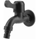 thumbnail image 1 of 2025 New Continental Black Wall Mounted Faucet 304 Stainless Steel Quick Open Garden Faucet Bathroom Outdoor, 1 of 5