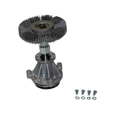 Engine Water Pump with Fan Clutch - Compatible with 1997 - 2004 Ford F-150 1998 1999 2000 2001 2002 2003