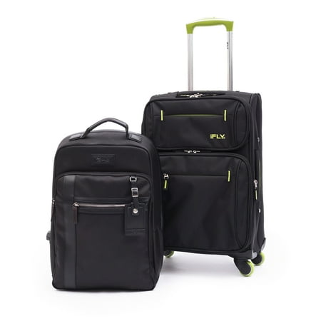 iFLY Accent Carry On Luggage and Blaze Backpack (Best Carry On 2019)