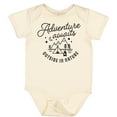 thumbnail image 3 of Inktastic Adventure Awaits Outside in Nature with Tent and Mountains Boys or Girls Baby Bodysuit, 3 of 5