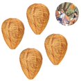thumbnail image 2 of 4 piezas impermeables nido de avispas señuelos avispones disuasorios colgantes tela falsa nido de avispas abeja señuelo disuasorio no tóxico para el hogar y el jardín al aire libre (naranja) JAMW Sencillez, 2 of 5