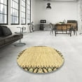 thumbnail image 3 of Ahgly Company Indoor Rectangle Abstract Cinnamon Brown Abstract Area Rugs, 2' x 3', 3 of 6