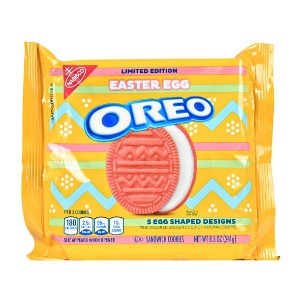 OREO Golden Sandwich Cookies, Limited Easter Egg Edition, 8.5 Oz
