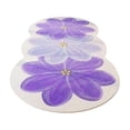 thumbnail image 3 of Floral Area Rug Carpet Blanket, Soft Polyester Throw for Bedroom Living Room, Non-Slip Backing, Washable, 1 Piece, 3 of 6