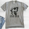 thumbnail image 2 of Lab Dad T-shirt, Unisex Men's Shirt, Labrador Retriever, Lab Owner, Best Dog Dad Gift, Dark Heather Gray, X-Small, 2 of 6
