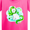thumbnail image 4 of Inktastic St. Patrick's Day Unicorn with Four Leaf Clovers Youth T-Shirt, 4 of 5