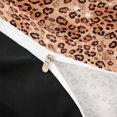 thumbnail image 4 of Homewish Brown Cheetah Print Bedding, Animal Duvet Cover Full, Black Reversible, 3pcs 1 Duvet Cover and 2 Pillowcases, 4 of 6