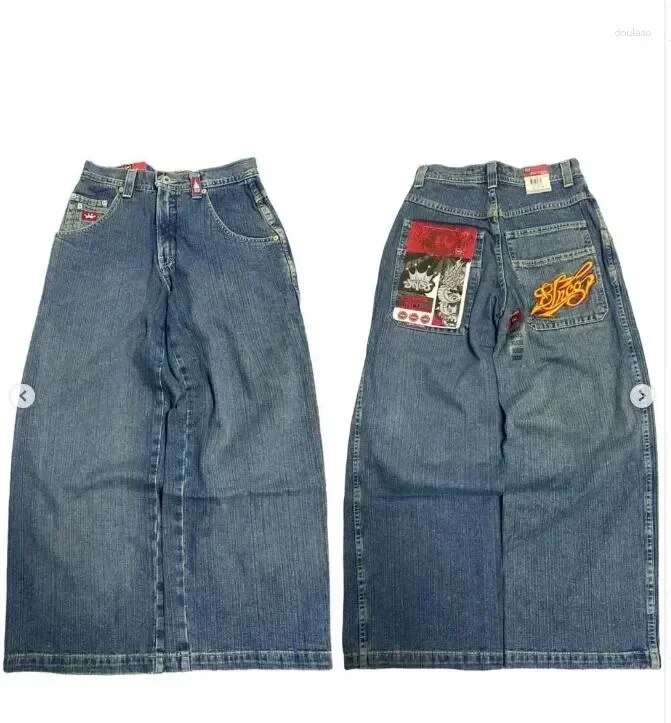 Streetwear JNCO Jeans American Vintage Washed Baggy Jeans Women‘s Y2K ...