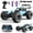 Blue, variant on Remote Control Car RC Cars All Terrain Monster Truck, Outdoor 2WD Off Road Hobby RC Truck with 2 Rechargeable Batteries