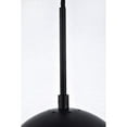 thumbnail image 5 of Eclipse 1 Light Black Pendant With Frosted White Glass, 5 of 7