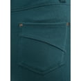 thumbnail image 3 of Time and Tru Women's Full Length Soft Knit Color Jeggings, 3 of 5