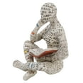 thumbnail image 3 of Reading Woman Figurine, Innovative Reading Woman Ornament Hand Painted Exquisite Workmanship Vivid Textures Resin  For Living Room G, 3 of 8