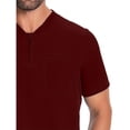 thumbnail image 6 of Men's Nursing Scrubs Quarter Zip Up V-Neck Scrub Tops with Chest Pocket Soft Stretch Medical Uniform Pullovers, 6 of 6