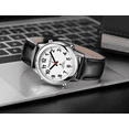 thumbnail image 2 of Hearkent Atomic American English Talking Watch Speaks Clear and Loud Time, Date and Alarm Time with Leather Strap, 2 of 6