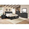 thumbnail image 2 of Best Quality Furniture Sleigh 3 Piece Bedroom Set, Queen, 2 of 8