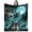 Wolf, variant on Cool Lightning Wolf Blanket Gifts for Women Men Adults Wolfs Lovers Soft Cozy Plush moon forest Wolfs Throw Blankets for Bedding Travelling Decor Birthday Gifts 50×40 Inch