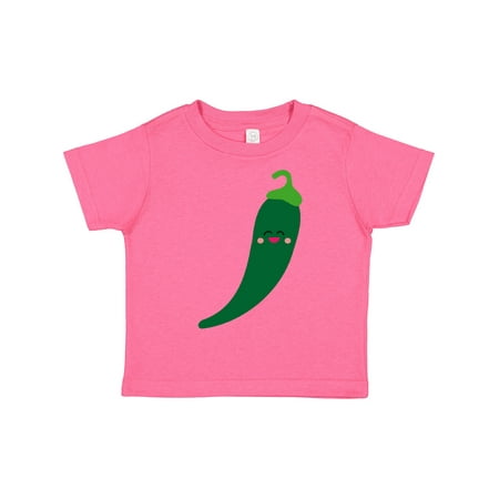 

Inktastic Green Chili Pepper Kawaii Gift Toddler Boy or Toddler Girl T-Shirt