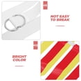 thumbnail image 6 of Worgeous Flag Football Belts Kids Football Flags Belt Yellow Pvc 4Pcs, 6 of 8
