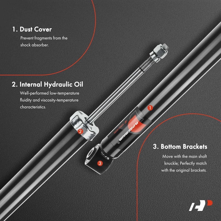 For Acura Shocks (4pcs) LSAILON Front Rear Shocks Absorbers Fits 2004-2008 for Acura