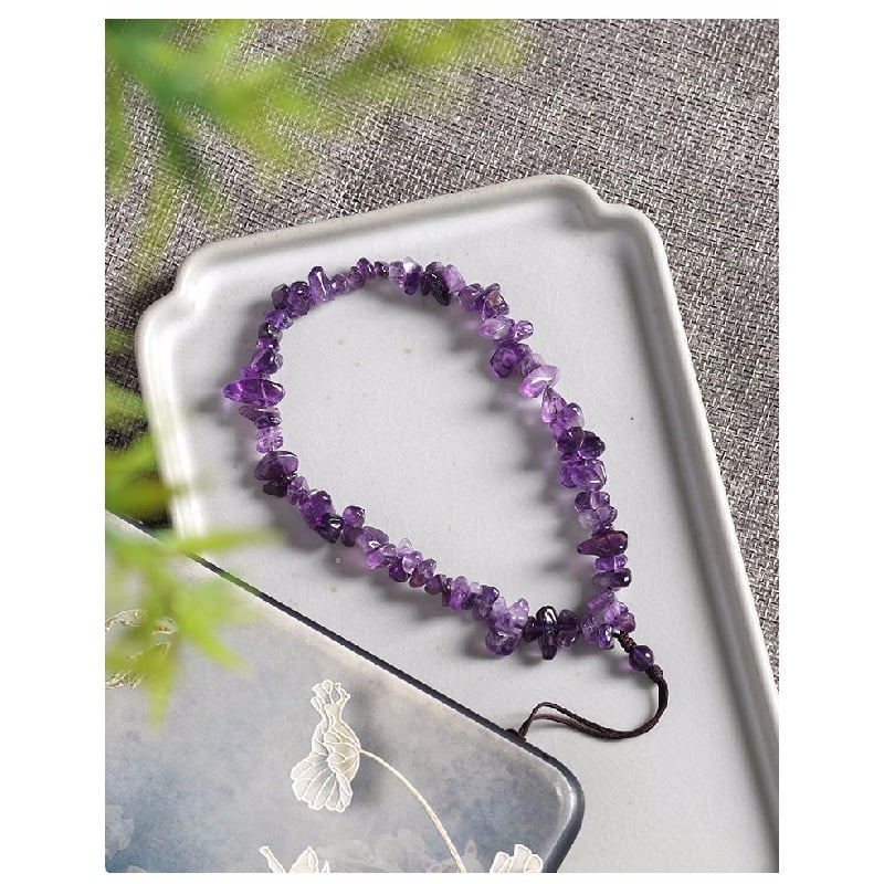 Exquisite Fashion Irregular Shape Crystal Mobile Phone Lanyard Female Crystal Gravel Wrist Strap Hanging Ornaments