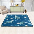 thumbnail image 3 of Non-Slip Area Rug 36"x24" Indoor Washable Floor Mats Carpet Printed for Living Room, Bedroom, Home Decor Cute Turtles Pattern, 3 of 7