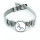 thumbnail image 1 of La luz azul de la mariposa Kite Pulsera pulsera pulsera de cristal amor pulsera ajustable, 1 of 2