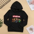 thumbnail image 5 of Roblox Huvtröja för barn Ytterkläder Pullover Sweatshirt black 130cm, 5 of 5