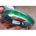 thumbnail image 2 of Icy Green Natural A JADE Jadeite Bangle Bracelet 59 mm 677350 TN, 2 of 13