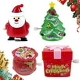 thumbnail image 6 of Zeiwohndc （4 Pcs）Generisch Toy Christmas, 2025 Figure Clockwork Toy, Figure Advent Calendar Filling Children Toy Christmas Toy Figure for Gift Bag, 6 of 7