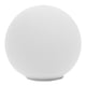 thumbnail image 1 of Pantalla de lámpara esférica redonda de cristal esmerilado blanco lechoso con base de rosca G9. Elegante pantalla para lámparas colgantes y de techo., 1 of 8