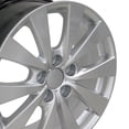 thumbnail image 4 of OE Wheels TY15 17x7in Hyper Silver Wheel Rim for Toyota Avalon and Camry, 4 of 5