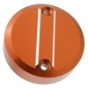 Front Brake Reservoir Fluid Cover Caps For V4/, ,Easy To Install - Orange