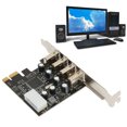 thumbnail image 4 of Hub d'Extension PCI E vers USB, Interface Électrique 4 Broches PCI E vers Hub USB 4 pour Imprimantes, 4 of 8