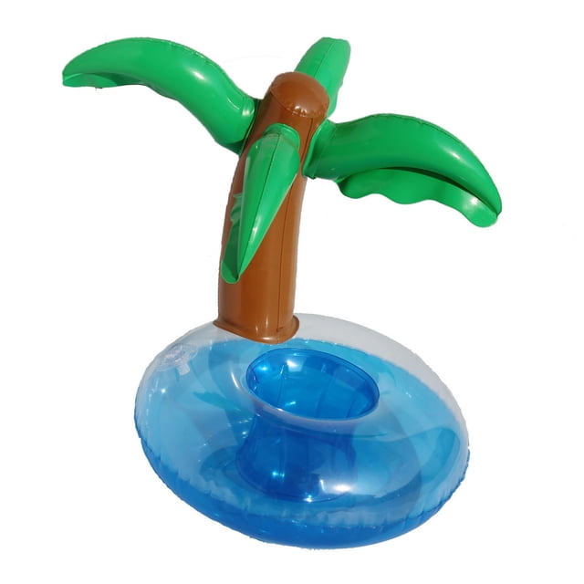 Flotador para Bebidas Jadeshay PVC Árbol de Coco