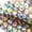 Silver, variant on Multicolor Sparkling Rhinestone Embellished Shoelaces Round Cord For Sneaker Replacement