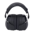 thumbnail image 4 of Cache-oreilles Noirs à Réduction de Bruit, Écouteurs de Protection Auditive NRR 28dB avec Bandeau Réglable et Coussinets Rotatifs à 360°, Cache-Oreilles Confortables et Respirants pour Tirer, Étudier, Dormir, 4 of 6