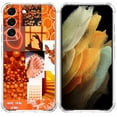 thumbnail image 1 of Orange Vibes Case for Samsung Galaxy S22 Plus ,Aesthetic Art Design Pattern TPU Shock Proof Cover Case, 1 of 4
