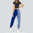thumbnail image 5 of Sngxgn Women's Joggers Lightweight Hiking Pants Workout Lounge Casual Outdoor(Blue,S), 5 of 8