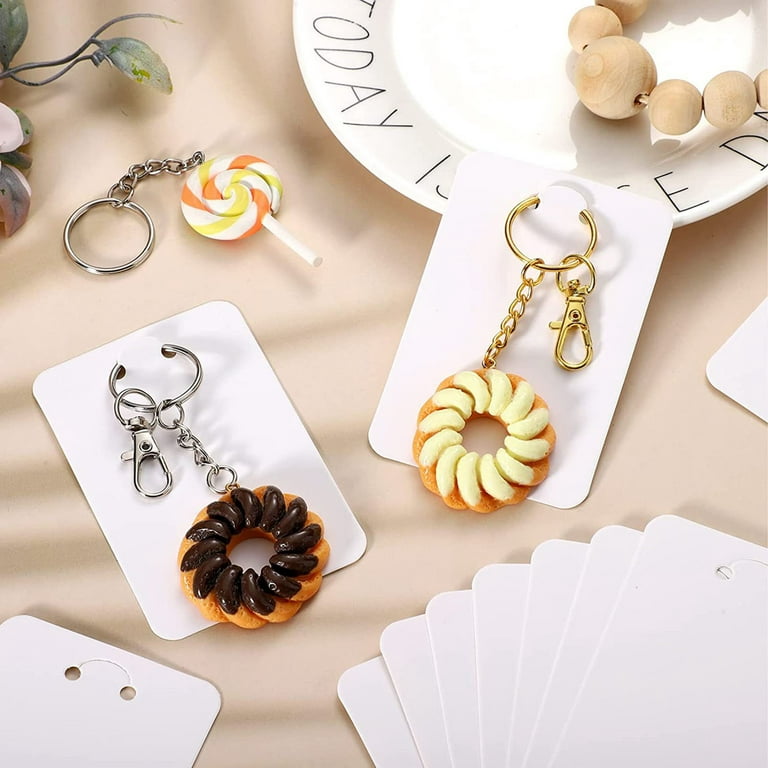 100 Set Earring Cards Earring Display Cards for Stud Earring Dangle Earring  Holder for Selling White Black Khaki Card