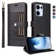 thumbnail image 4 of FOXDOCK Funda tipo Cartera para OPPO Reno 14 5G – Cubierta de Cuero PU con Múltiples Ranuras, Bolsillo para Efectivo y Correa de Muñeca, 4 of 6