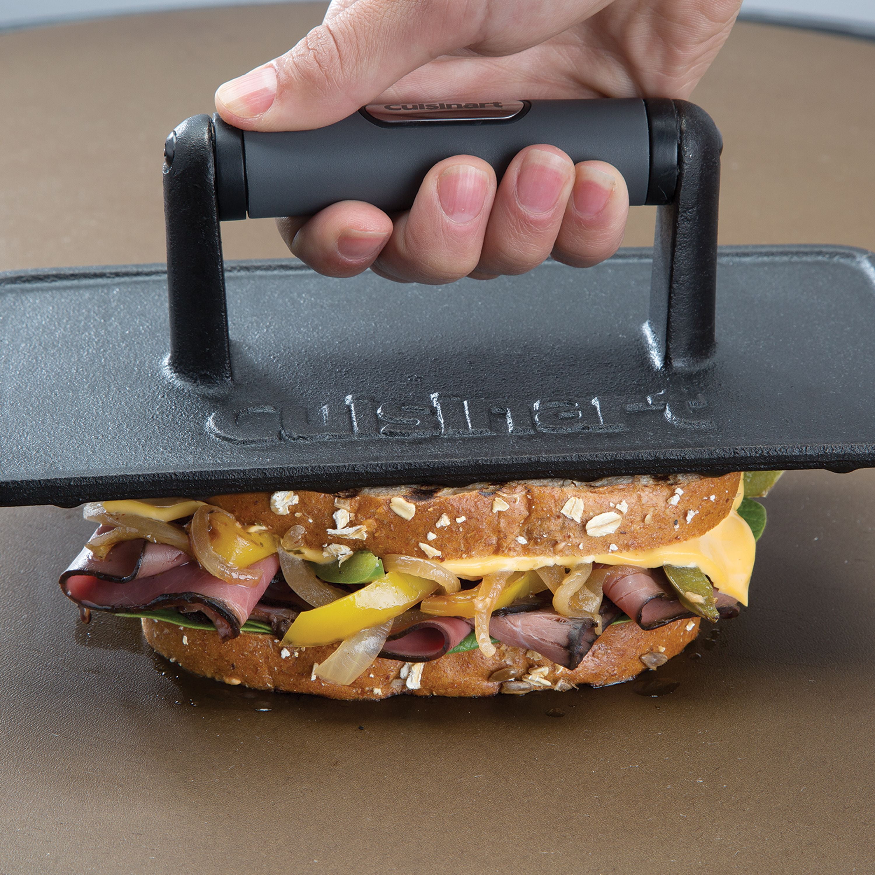 Where to Buy the Cuisinart Cast Iron Grill Press - Shop Grill Presses