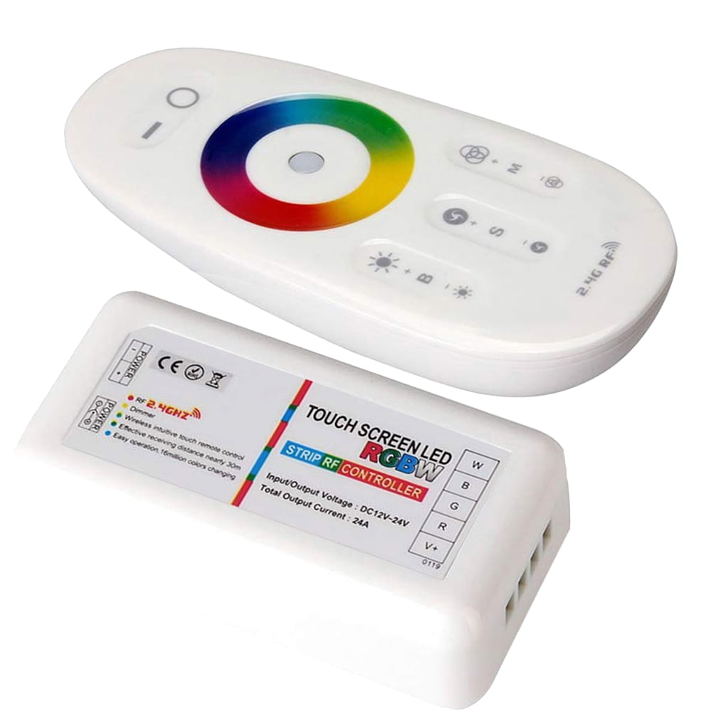 2.4G Touch Screen LED RGB Strip Controller Wireless RF Remote Control Kits NIGH 