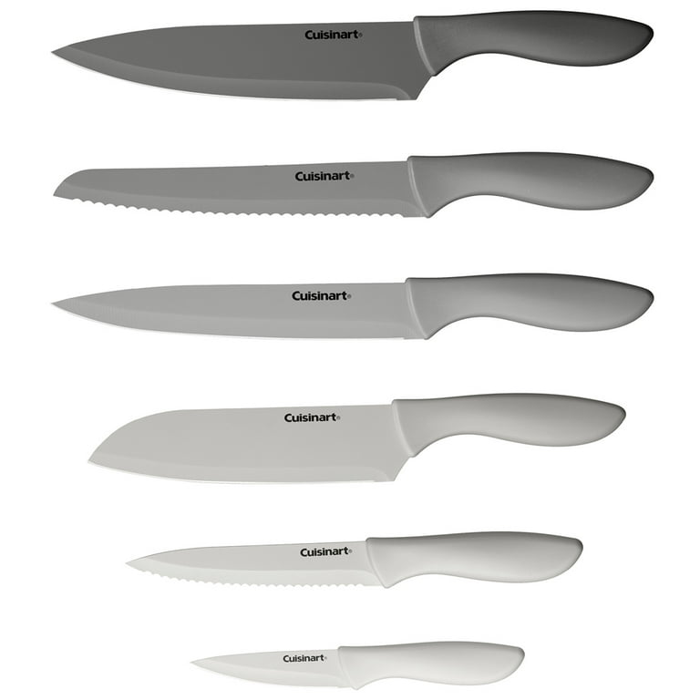 Cuisinart CEK-41 AC Electric Knife with Bamboo Cutting Board Bundle with  Cuisinart Advantage 12-Piece Gray Knife Set with Blade Guards 