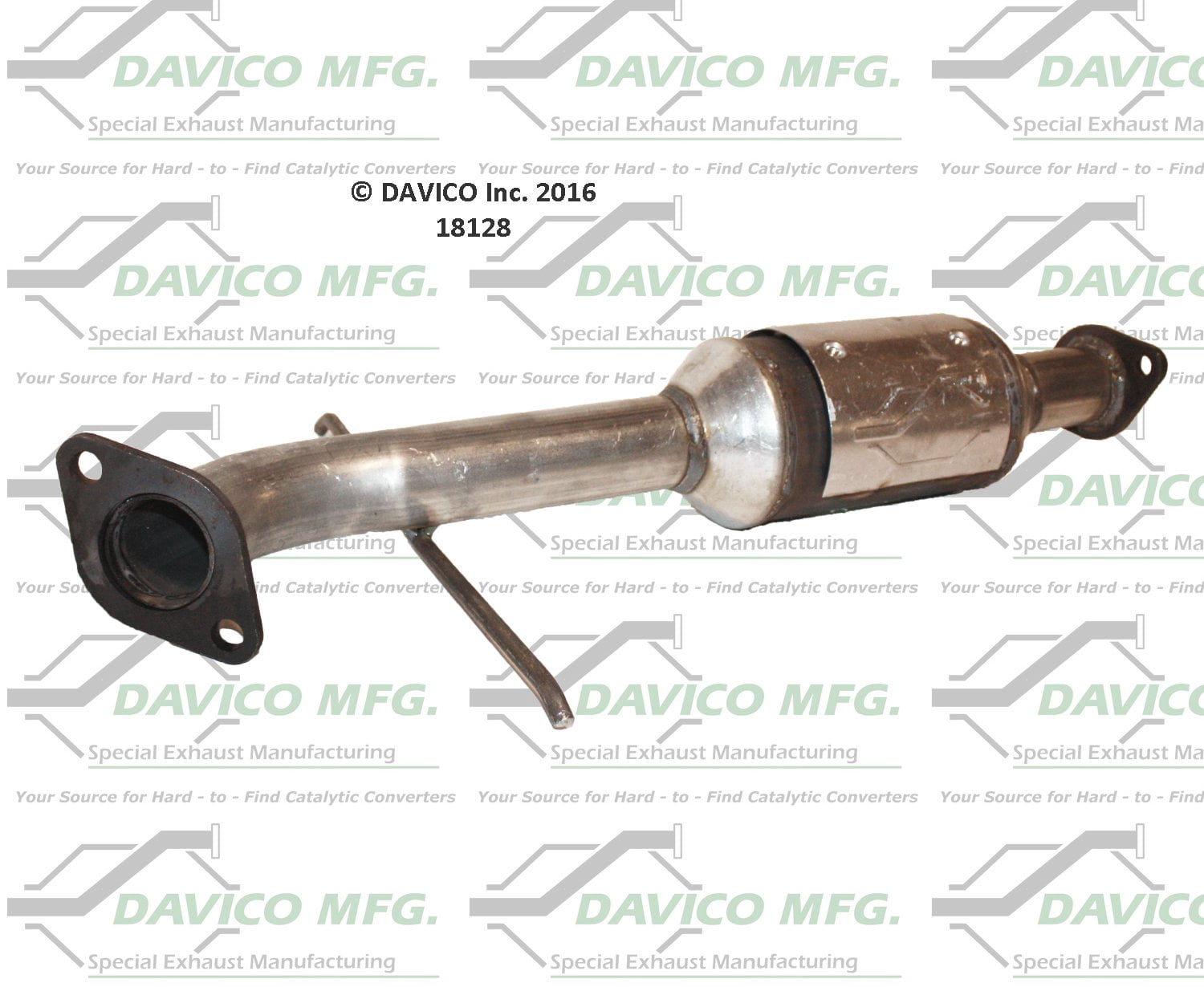 Davico Mfg 18128 Direct-Fit Catalytic Converter