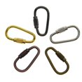 thumbnail image 1 of Baohd 20Pcs Mini Steel Locking Clips Lightweight Snap Hooks Screw Lock Buckle, 1 of 9